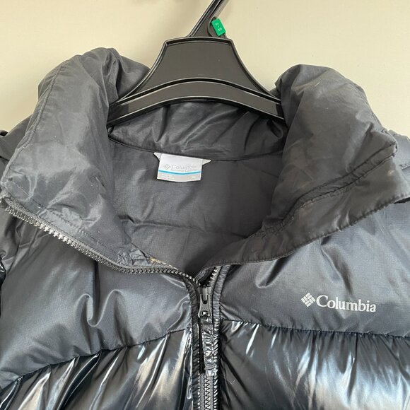 Columbia Omni-heat Infinity Black Down Puffer Jacket Women's XL - Picture 3 of 9